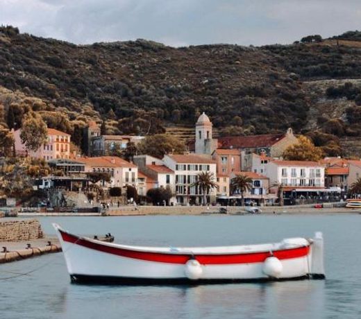 Vue exceptionnelle sur la baie de Collioure