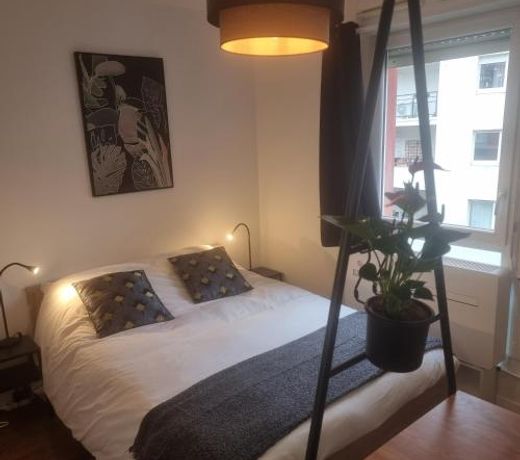 Lyon Montchat Villeurbanne Studio refait à neuf climatisé et parking privé