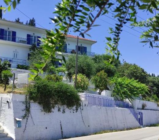 Blue and White Apartments