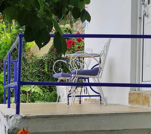 Blue and White Apartments