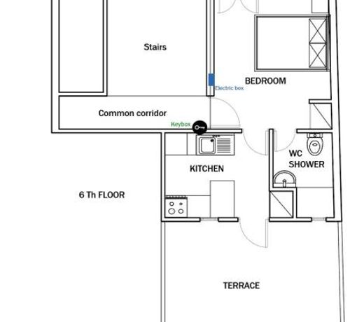 Konstantinou Apartment - smart & roof top terrace
