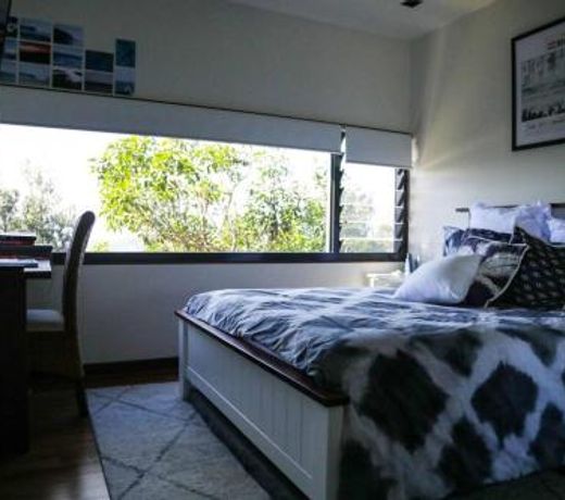 Banyandah + stunning ocean views + sleeps 8