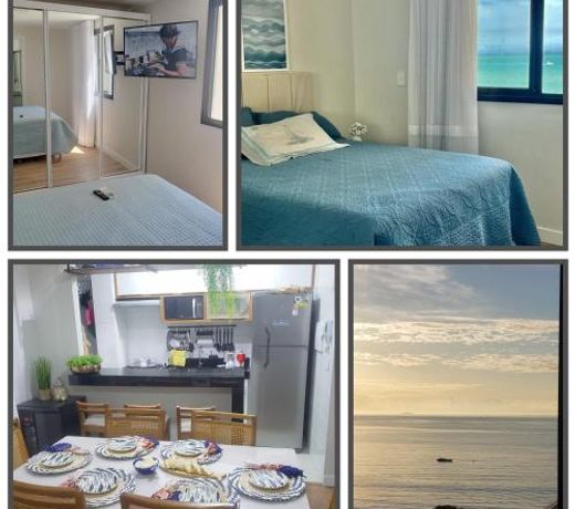 Apartamento Quartos Vista Praia do Morro Casais Melhor LocalizaÃ§Ã£o, Super Completo 4 TVs Led, Camas-box Novas, 2 Quartos SuÃ­te, Garagem, 2 Ar Condicionados, Wifi 300mb, Varanda Gourmet, Cervejeira, Novo para FamÃ­lias