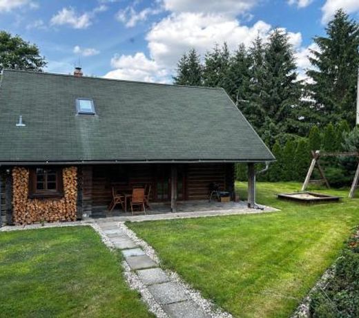 log cabin in Czech-Saxon Switzerland