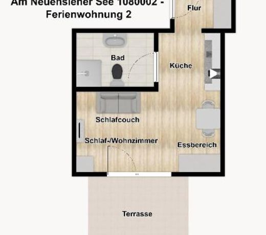 Ferienappartements Am Neuensiener See Ferienwohnung 2