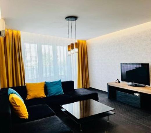 Blue & Gold Stylish Apartment