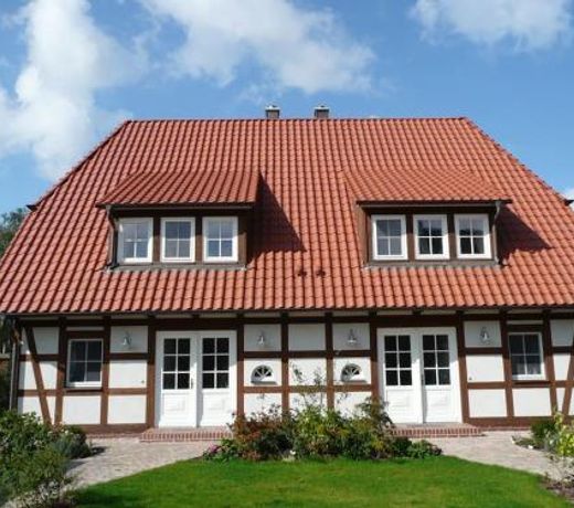 Ruhiges Landhaus Krienke - Doppelhaus mit Sauna & Kamin