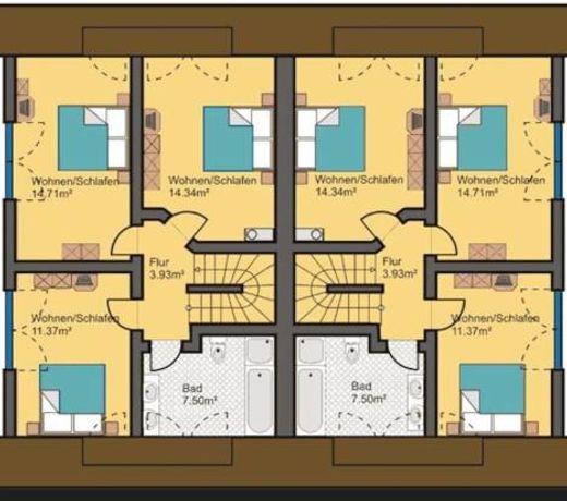 Ruhiges Landhaus Krienke - Doppelhaus mit Sauna & Kamin