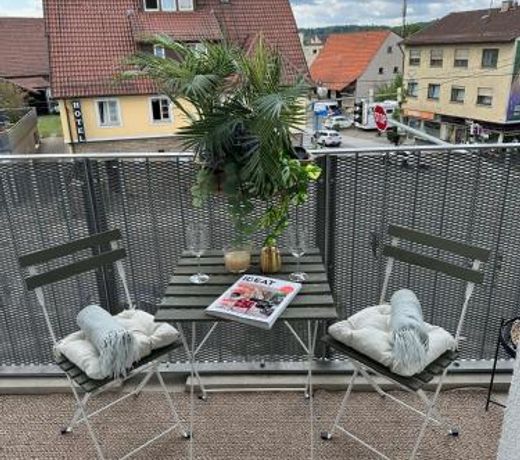 Stilvolles und modernes Appartement mit sonnigem Balkon in Flughafen- und MessenÃ¤he 31