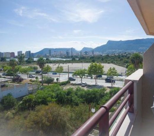 Topacio 3 en prim43ra linea de la playa en Calpe con Buenas vistas