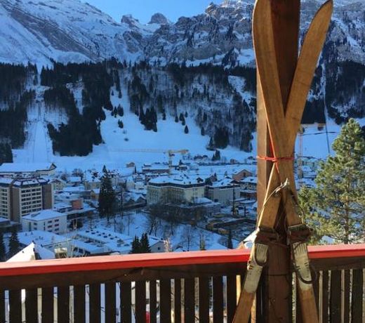 Sunny Design Chalet in Engelberg with spectacular view on Mount Titlis