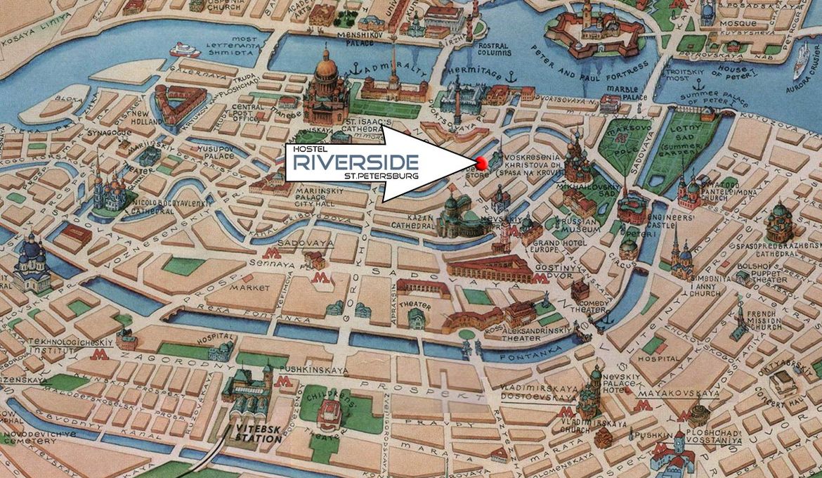Хостел RiverSide Мойка