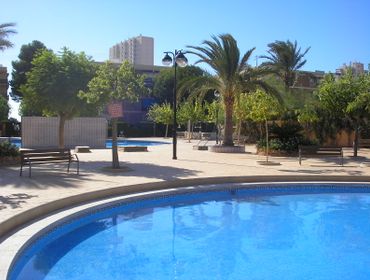 อพาร์ทเมนท์ 1ª linea Playa Muchavista-San Juan, a/c, piscina