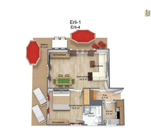 Ferienwohnungen Haus Erli