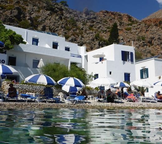 Hotel Porto Loutro on the Beach