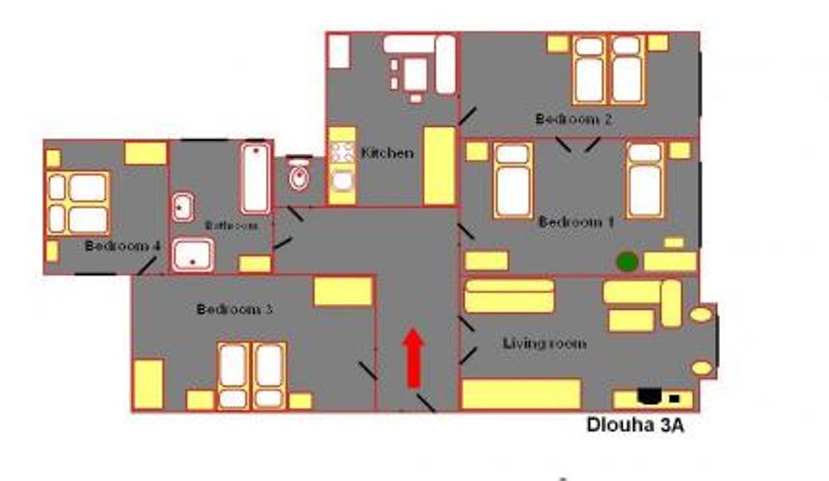 Аpartments Dlouha 1 B