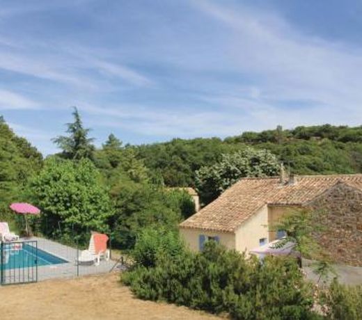 Beautiful home in St, Julien de Peyrolas with 3 Bedrooms, Private swimming pool and Outdoor swimming pool