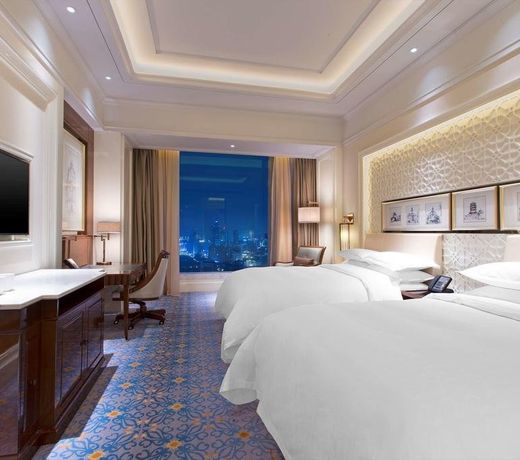 Sheraton Grand Wuhan Hankou Hotel - Let's take a look at the moment of Wuhan