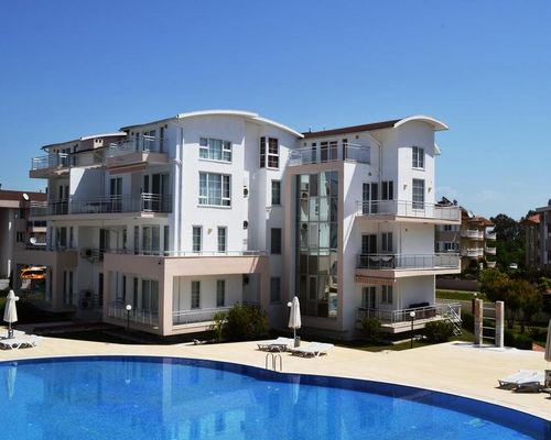 Antalya belek nirvana club 1 first floor 2 bedrooms pool view with water slide close to center - Белек - фото 13