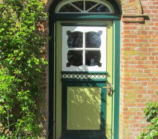Historischer Davidshof - reetgedecktes Friesenhaus von 1824