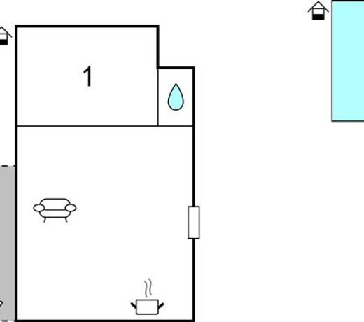 Awesome apartment in Moscenicka Draga with 1 Bedrooms, WiFi and Outdoor swimming pool