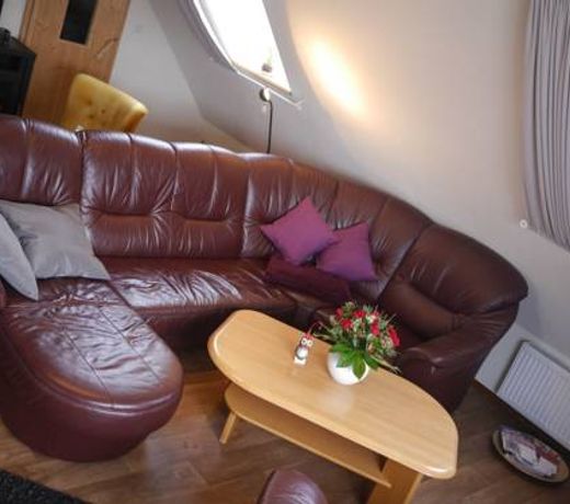 Beautiful holiday home in the Weser Uplands with sauna and fireplace