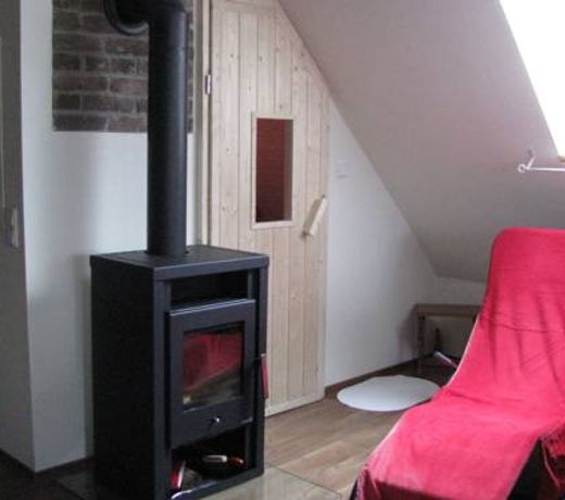 Beautiful holiday home in the Weser Uplands with sauna and fireplace