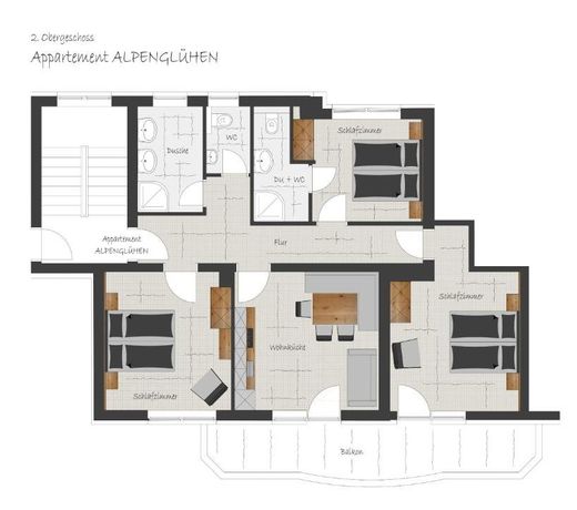 Appartement Ahornblick