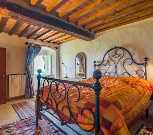 Cozy Holiday home in Montecastelli Pisano Tuscany with balcony with views