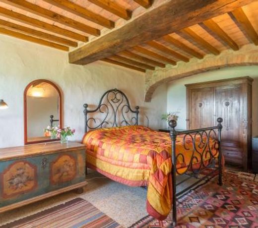 Cozy Holiday home in Montecastelli Pisano Tuscany with balcony with views