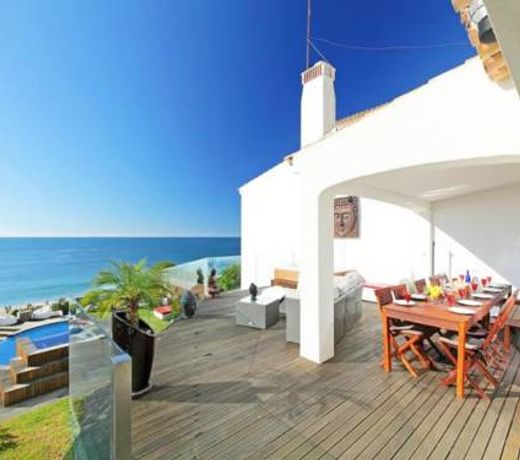 Beachfront Villa de la Plage private pool and jacuzzi, private path beach