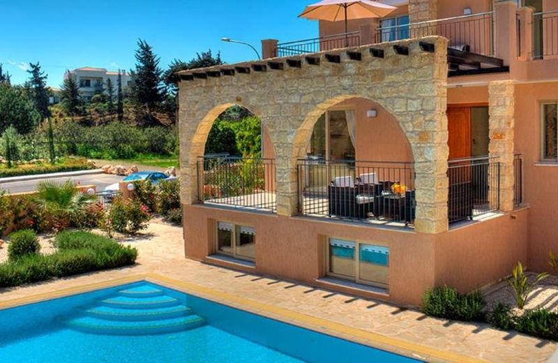 Villa 1 Sandy Beach Villas - Heated pool - Jacuzzi - Private Beach Area - Sea Views