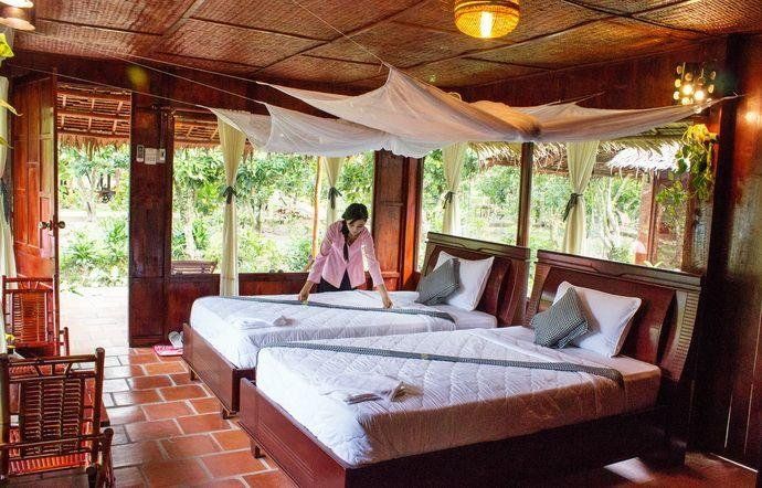 Mekong Ecolodge Bungalow