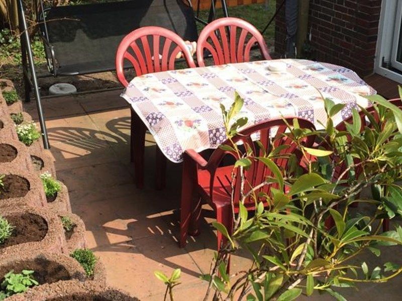 FeWo-Busche, Doppelhaushälfte mit Garten