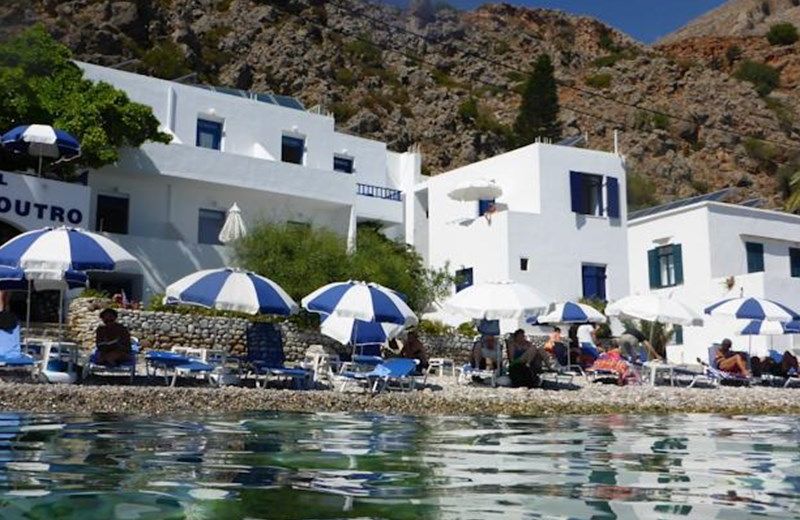 Hotel Porto Loutro on the Beach