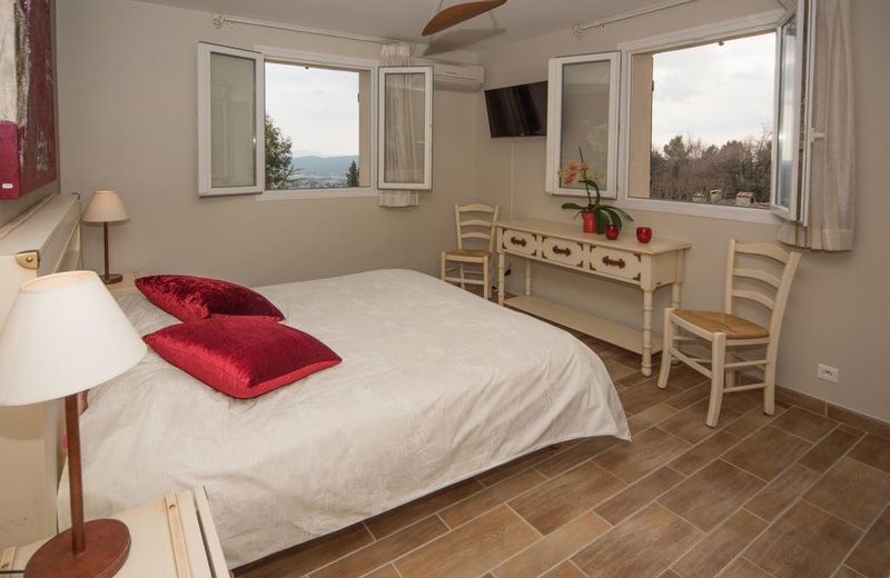 Les chambres du Restaurant le Castellaras