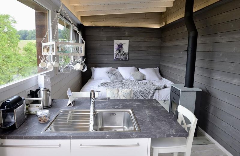 Cabane dans les arbres / Swin-golf de Cremin