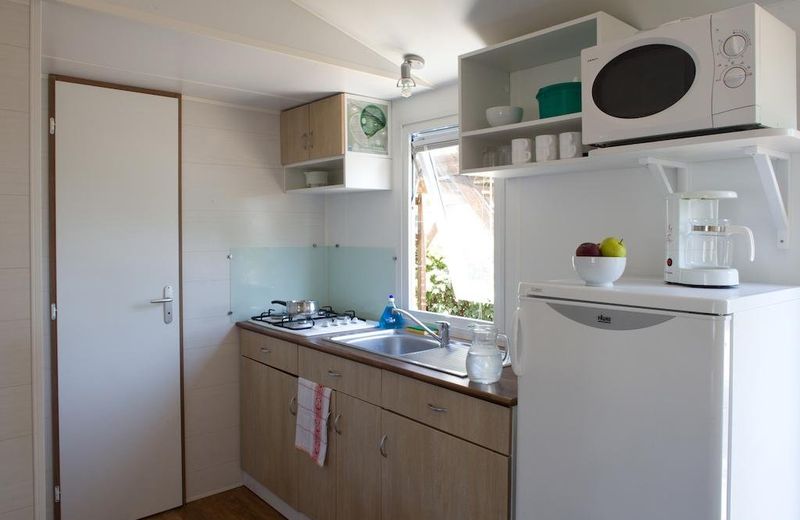 Mobile Home 3 chambre clim TV camping 4
