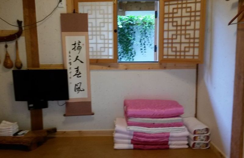 Hanok House with Gourds