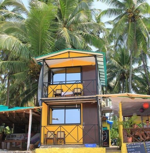 Rococo Pelton beach huts & Hostel Palolem Beach goa