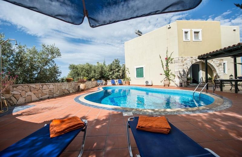 Villa Panos in Stalos