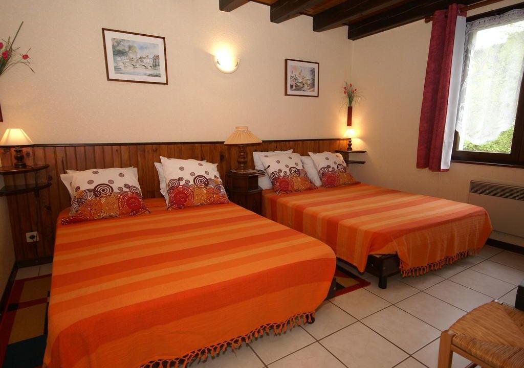 Valley View Villa in Le Menil with Private Garden Cross Country Nearby