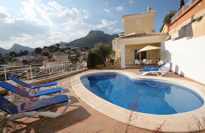 Canuta Mar 14- two story holiday home villa in Calpe