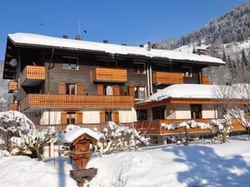 Appartement de 3 chambres a La Chapelle d'Abondance a 200 m des pistes avec jardin amenage