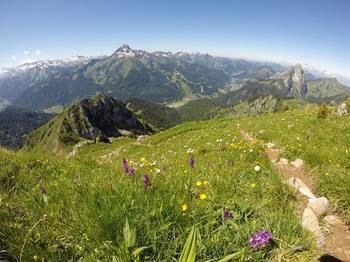 Appartement de 3 chambres a La Chapelle d'Abondance a 200 m des pistes avec jardin amenage