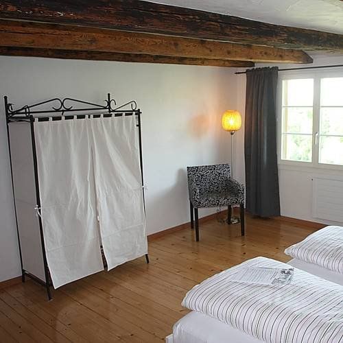 Bett am Weiher