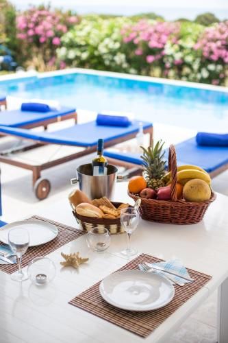 White Blue Villa