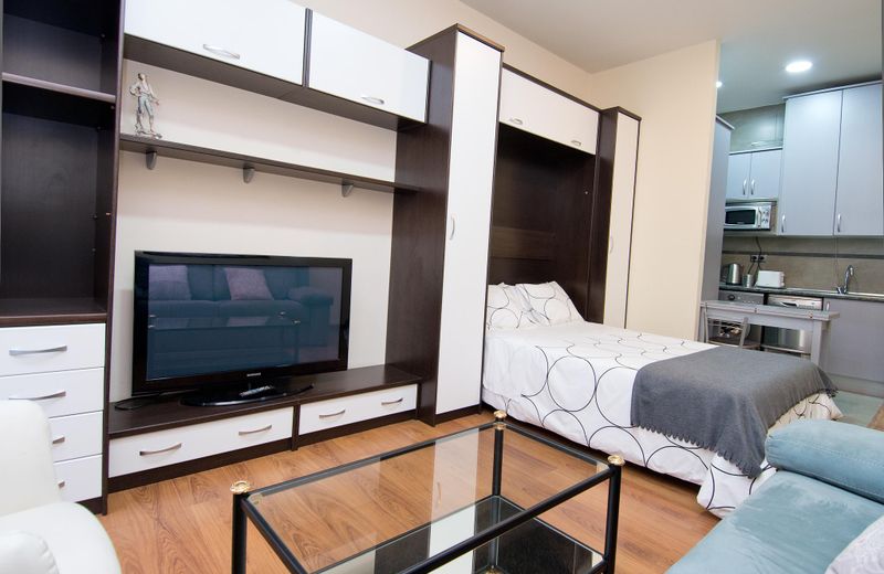 Apartamento estudio de 50 m² en Centro de Madrid, con 1 baño privado.
