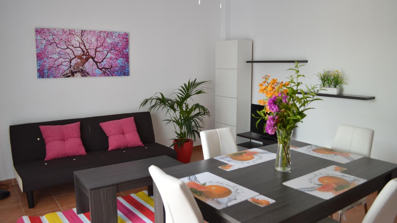 Ground floor apartment 1 bdr, private patio, west facing