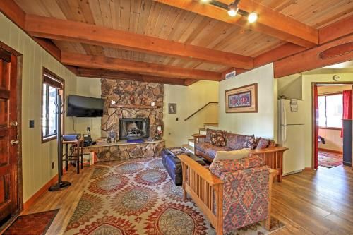 Big Bear Retreat with Porch and Yard Near Snow Summit!